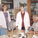 Гусейнов М.К. с сотрудниками лаборатории гидробиологии